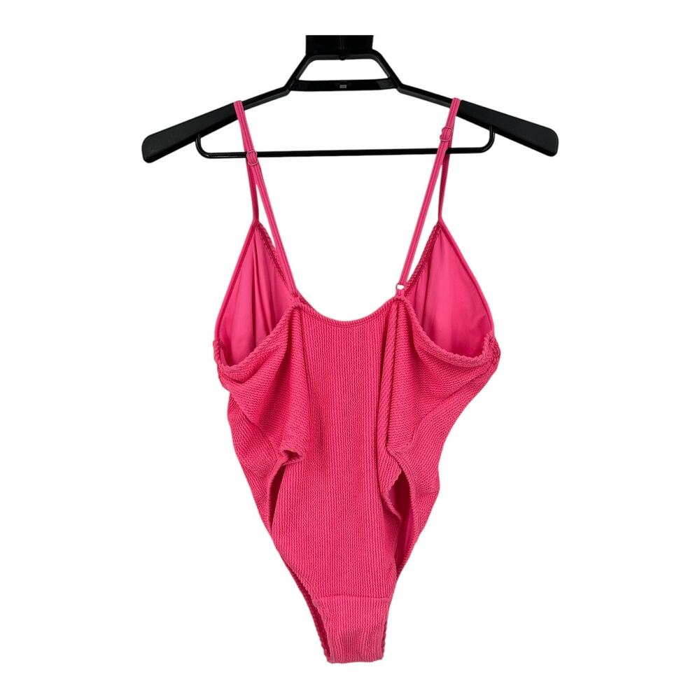 Good American bathing suit Always Fits One-Piece Swimsuit pink plus 5/6 2XL/3XL - Picture 3 of 6